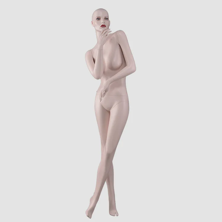 NF-11 Fashionable female sex mannequin skin color for dress display