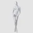 F-2202-AH Fashion likelife  looking female mannequins glossy white standing