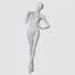 CX-11-10 Lifelike  female full body mannequin fashion for wedding dress