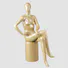 AEF-5 Sitting mannequin women full body mannequins clothing display