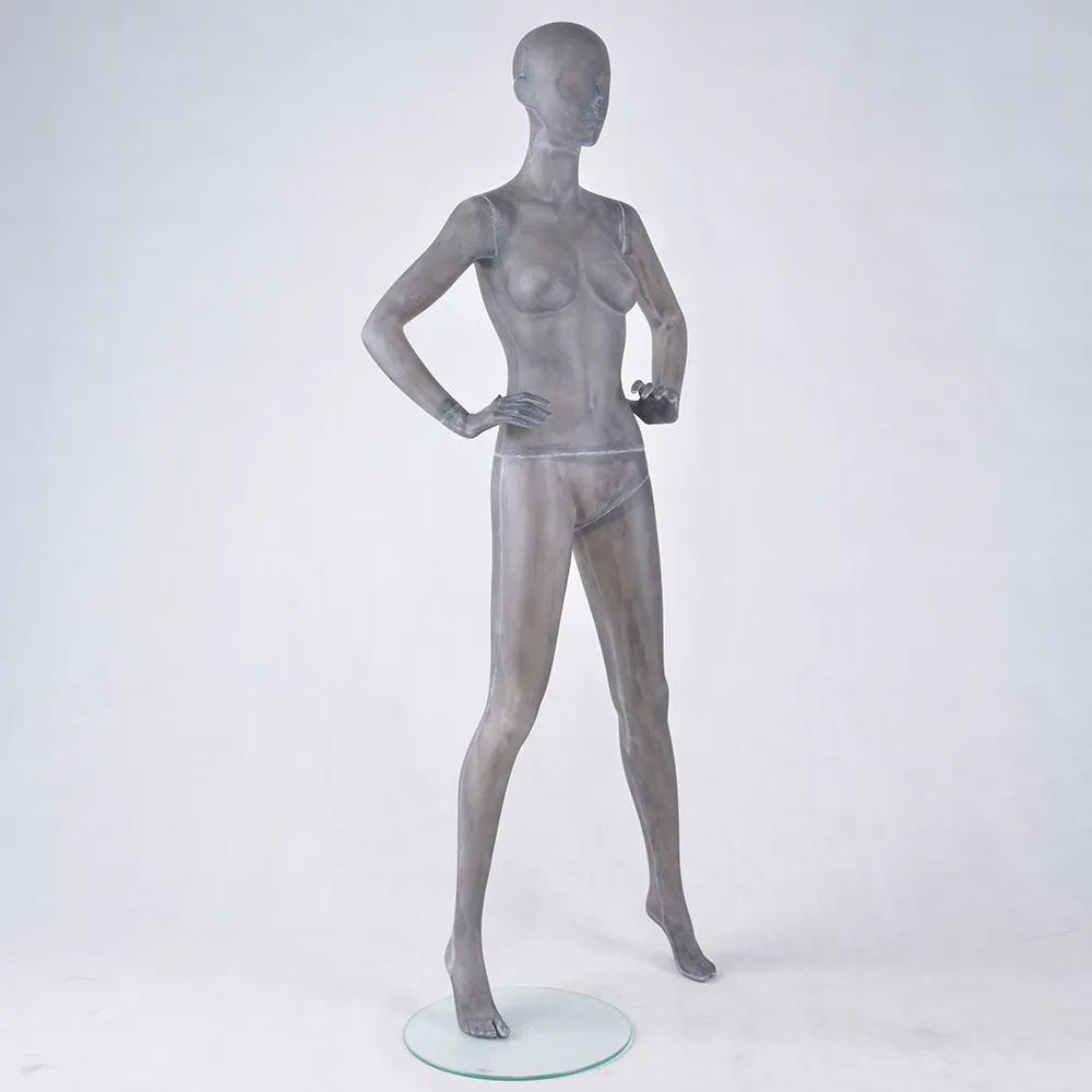 TG-03 Fashion body woman mannequin full body black female for clothes display