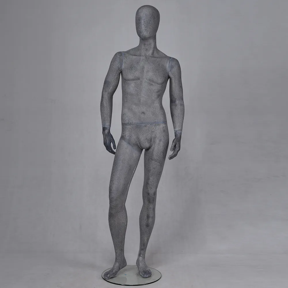 YB-1 Resin color full body sexy male mannequin abstract display mannequins sale