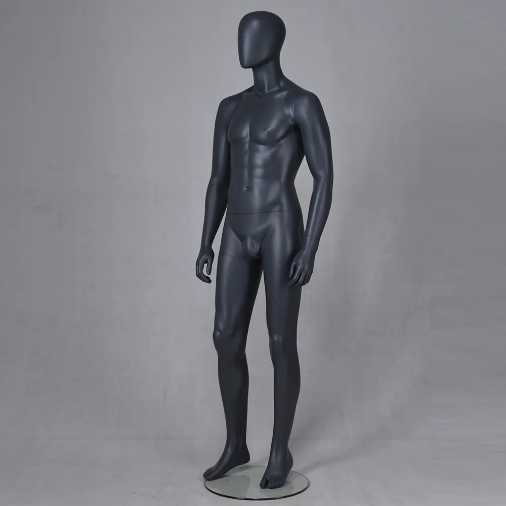 IAN-4 New style window display full body black male mannequin