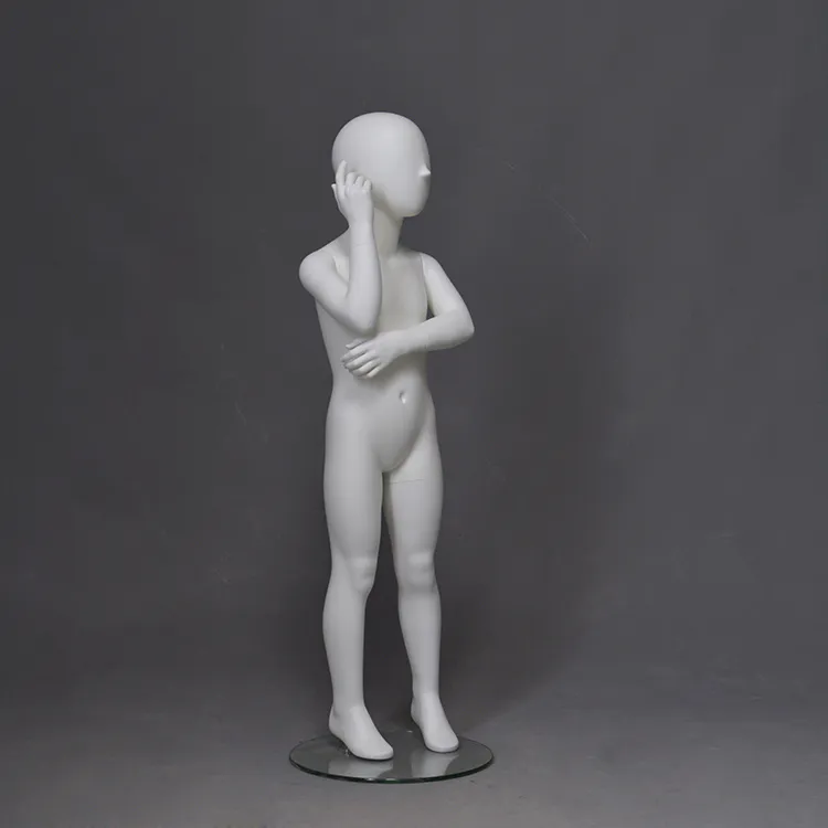 PRIM-227 Lovely kids mannequin standing full body for window display