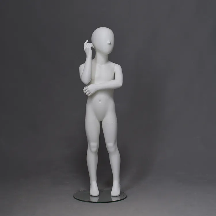 PRIM-227 Lovely kids mannequin standing full body for window display