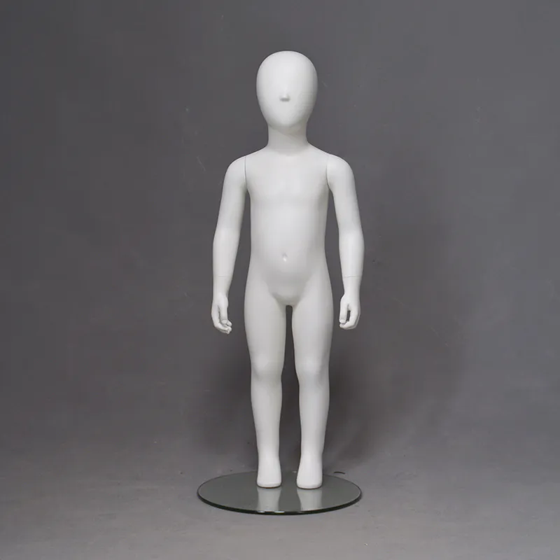 PRIM-225 Staringht standing fashion girls mannequin for store display kids mannequin