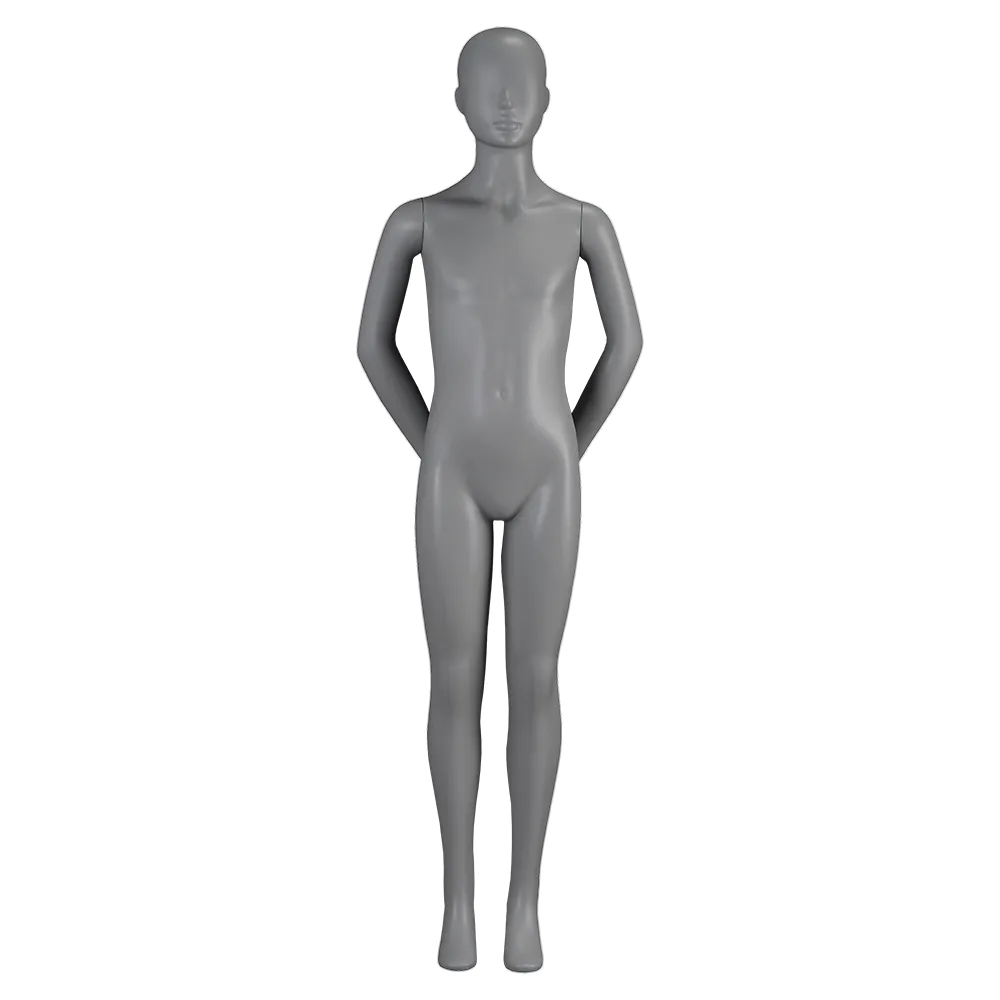 PRM-10 Store mannequin egg head black child mannequin