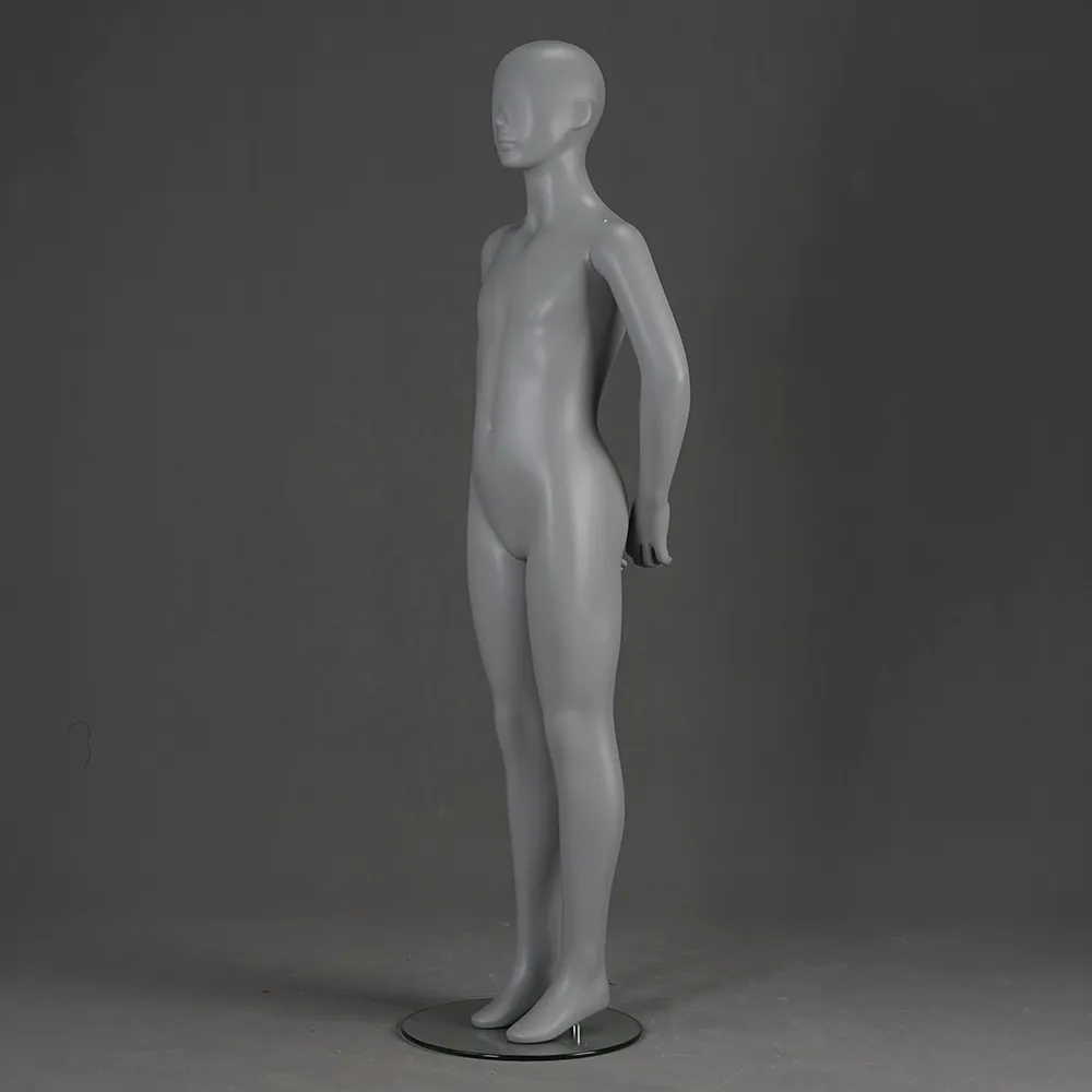 PRM-10 Store mannequin egg head black child mannequin