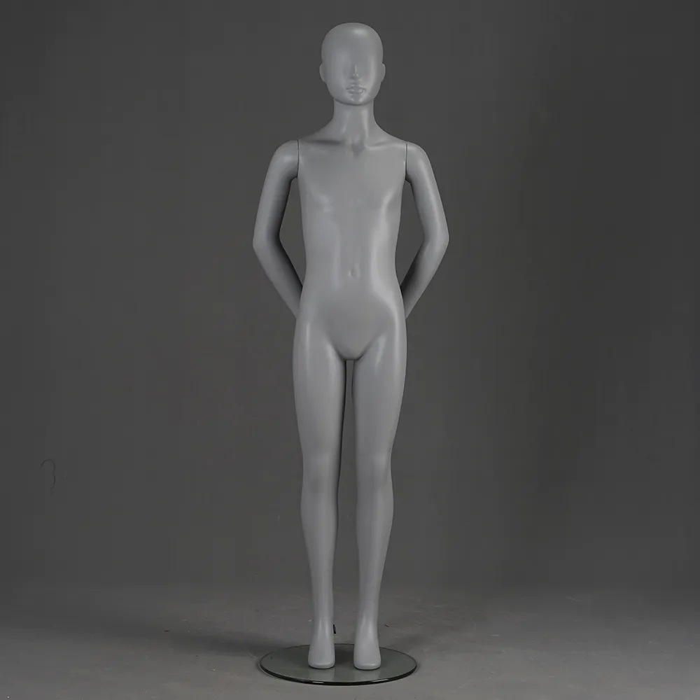 PRM-10 Store mannequin egg head black child mannequin