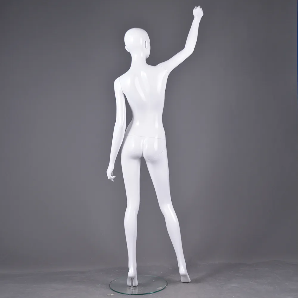 RNF-2 Ssexy full body style female mannequins glossy white ifelike dummy for retail store display