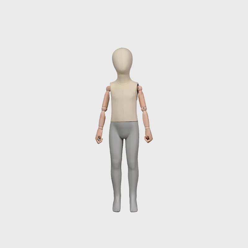 Standing flexible kids mannequin