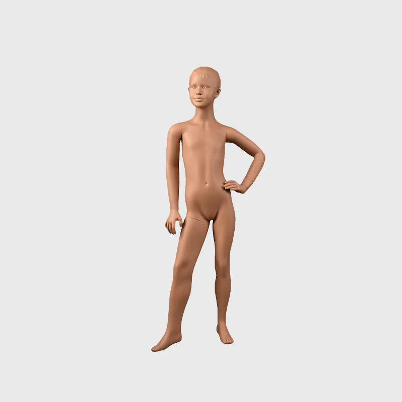 Young new realistic child girl mannequin teen girl mannequin with hair
