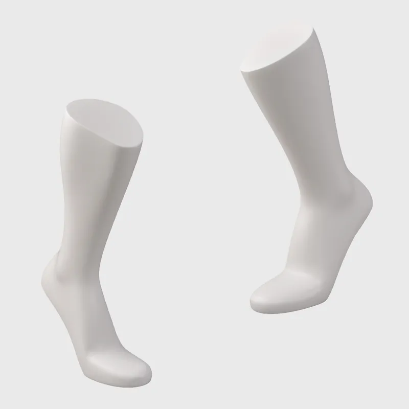 Female foot mannequin for sandals