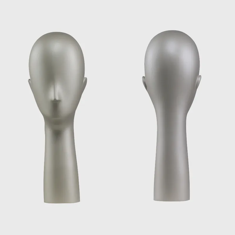 Shop display mannequin head custom wigs hat mannequin head