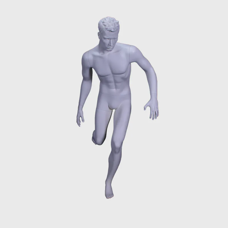 Running foot ball mannequin reastic mannequin men