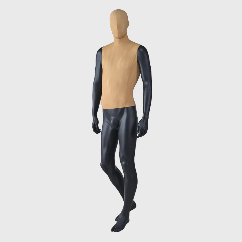 Vintage mannequin male mannequin full body fabric mannequin