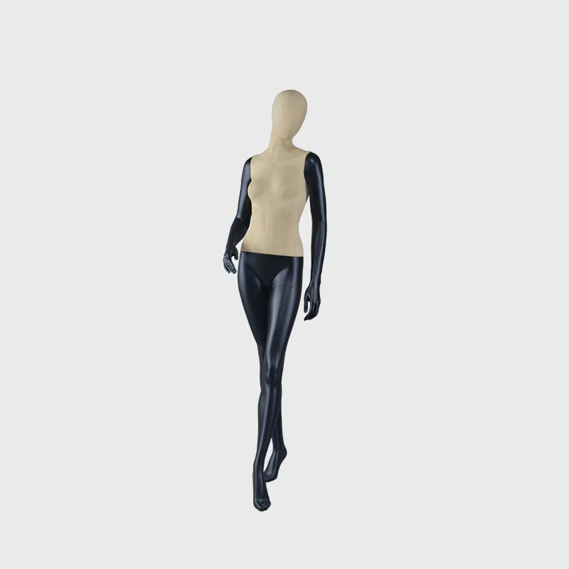 Factory custom ladies mannequin black female dummy