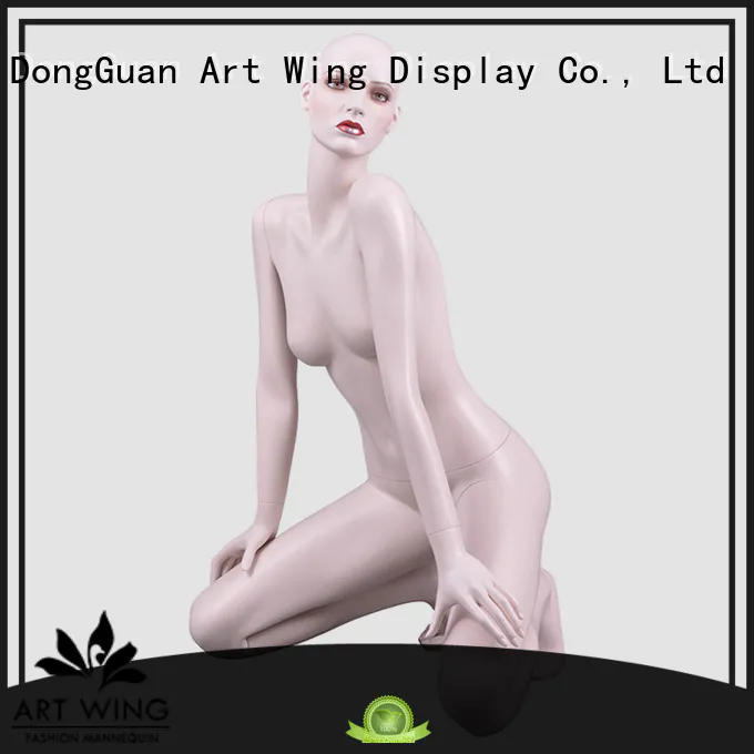 Art Wing female store window mannequins factory for clothes