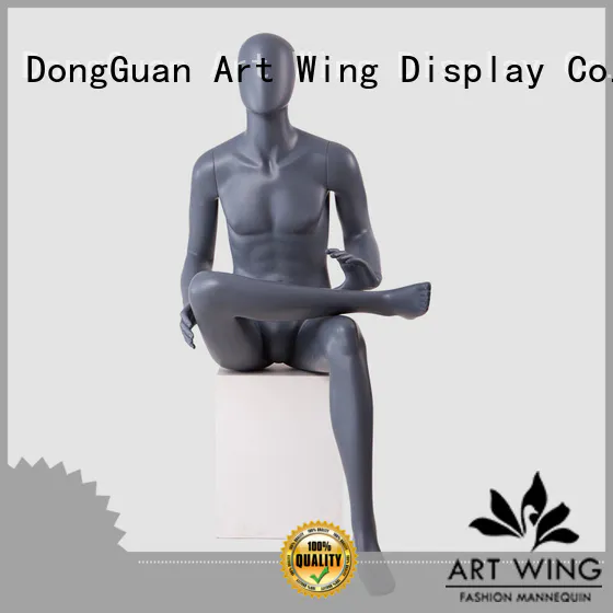 KENT-J Abstract full body mannequin muscle male sitting mannequin