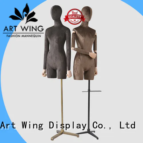 velet female mannequin dress form factory price for shrit Art Wing
