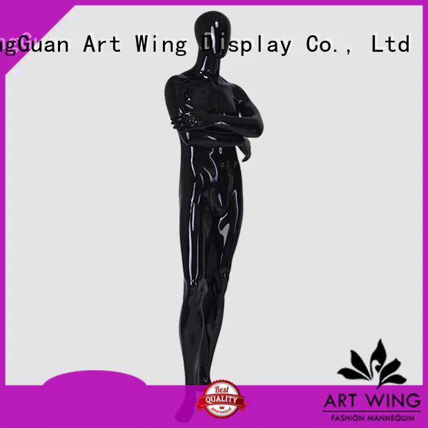 YB-6 Black clothing display male dummy full body fiberglass male mannequin