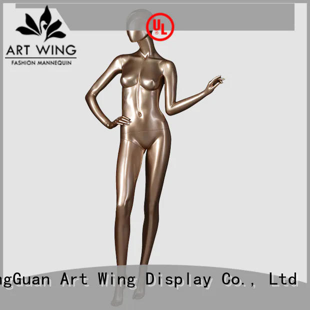 elegant vintage female mannequin goden design for store
