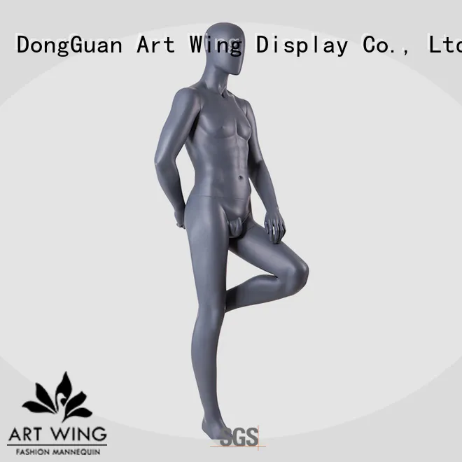 KENT-I Black male mannequin full body decorative mannequin for clothes display